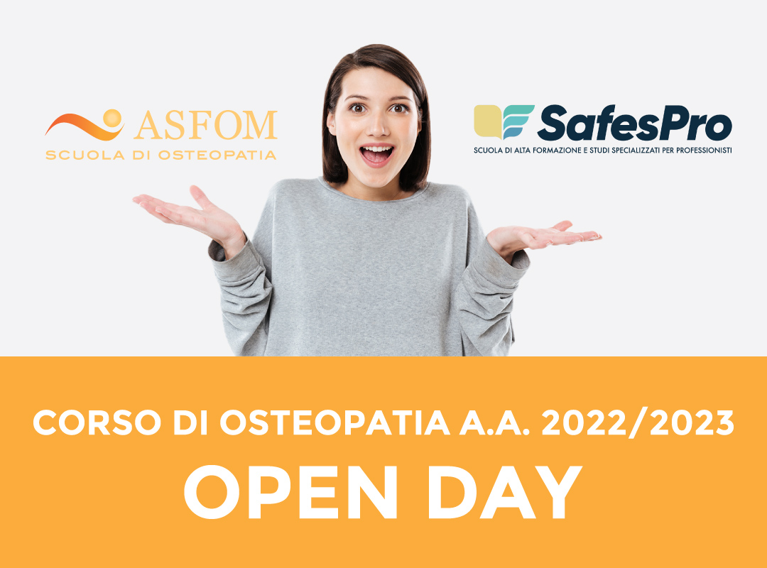 asfom scuola di osteopatia - open day corso di osteopatia